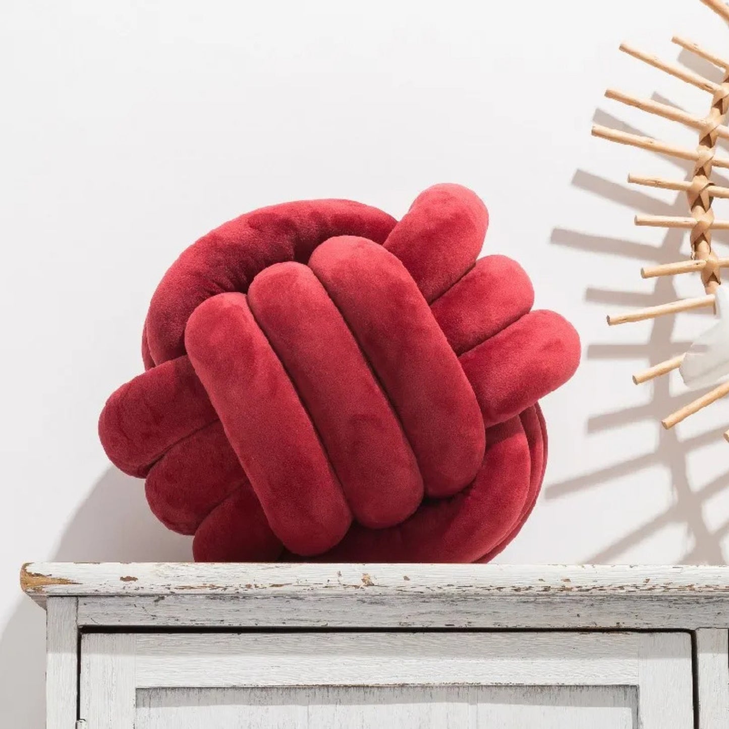 Coussin canapé noué et doux