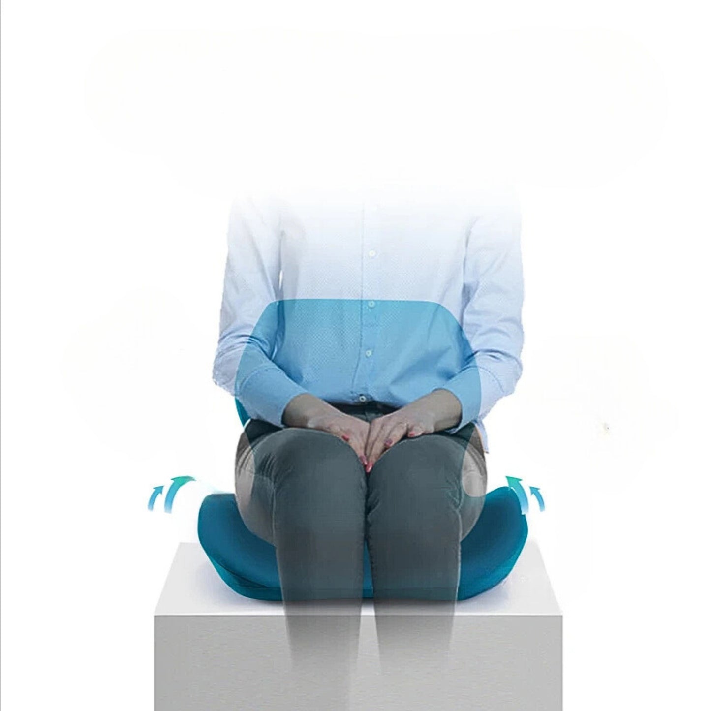 Coussin chaise en mousse à mémoire de forme