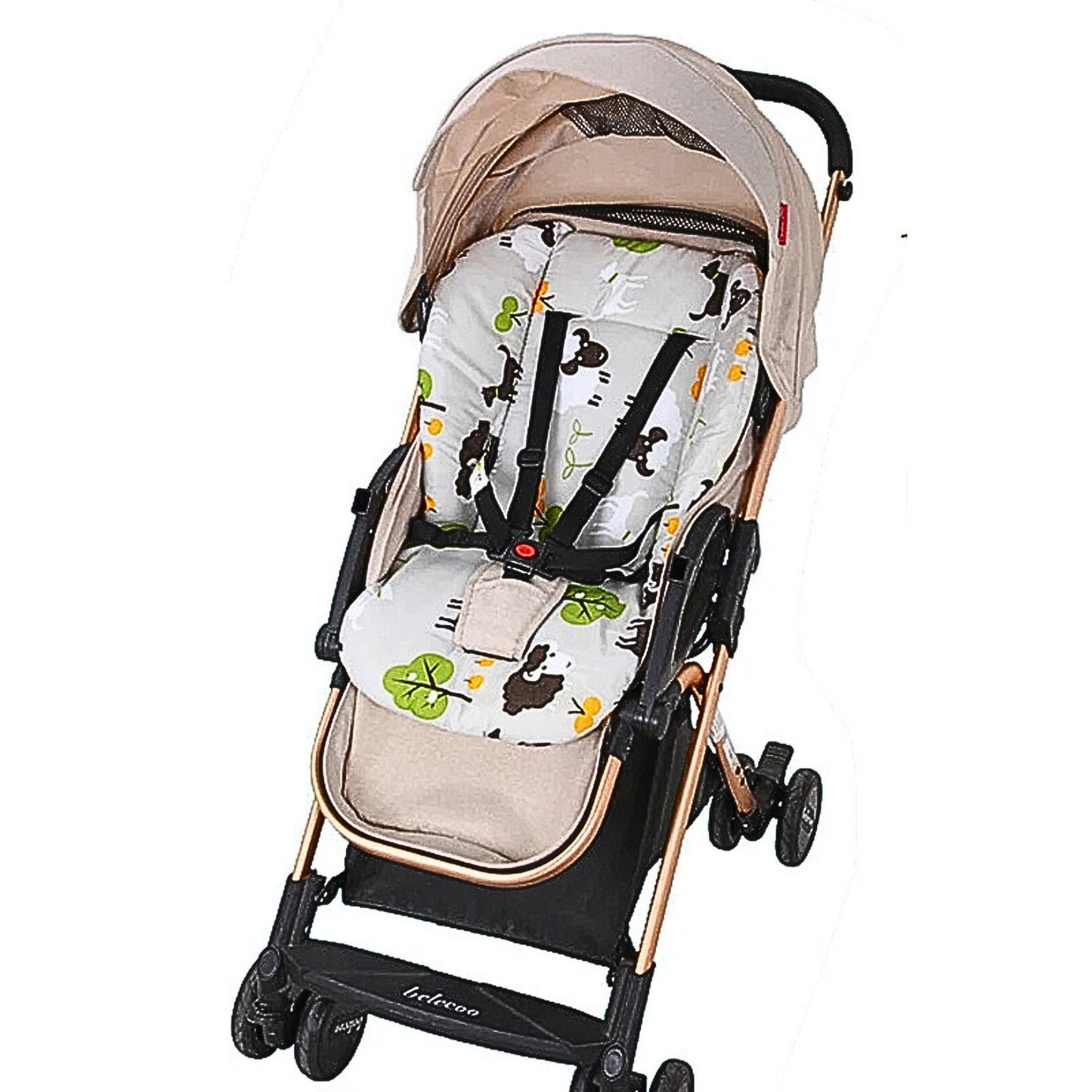 Coussin chaise haute en coton pour enfants