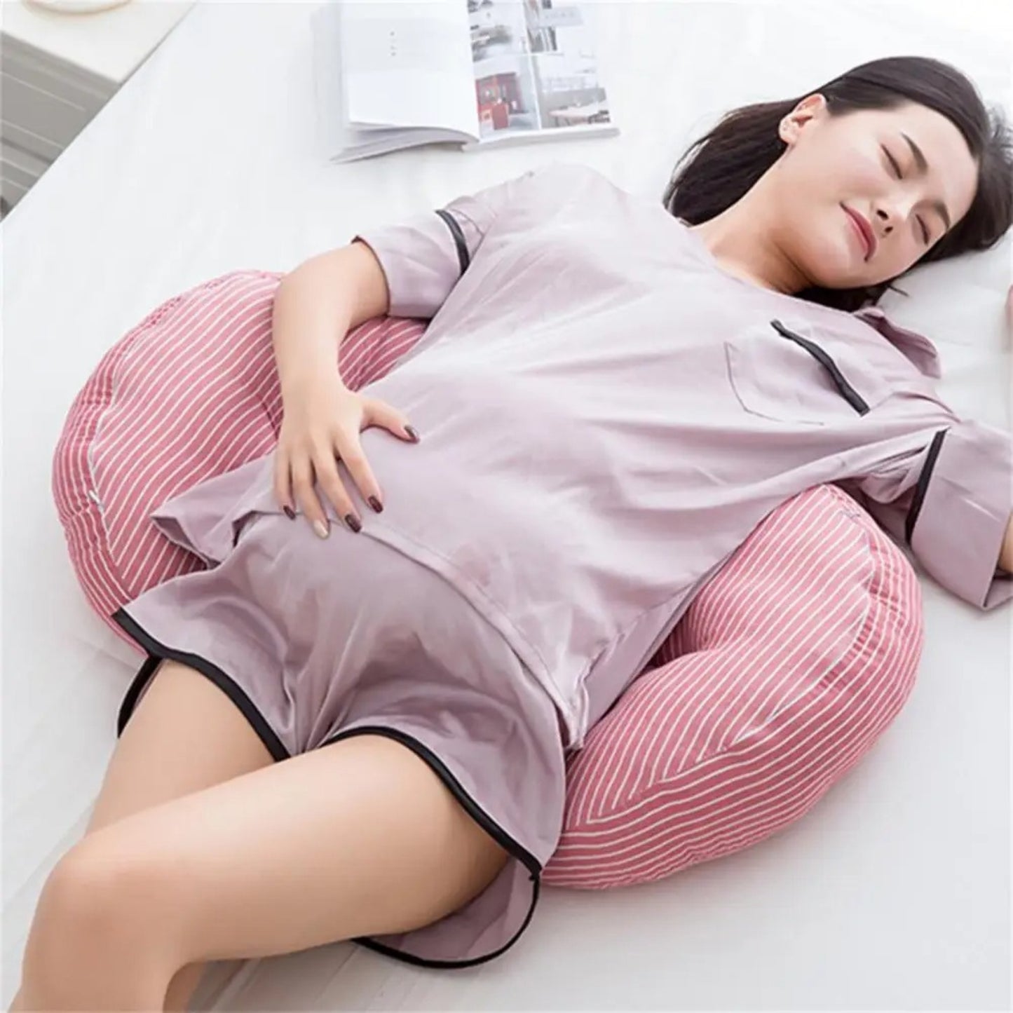 Coussin d'allaitement en forme de U