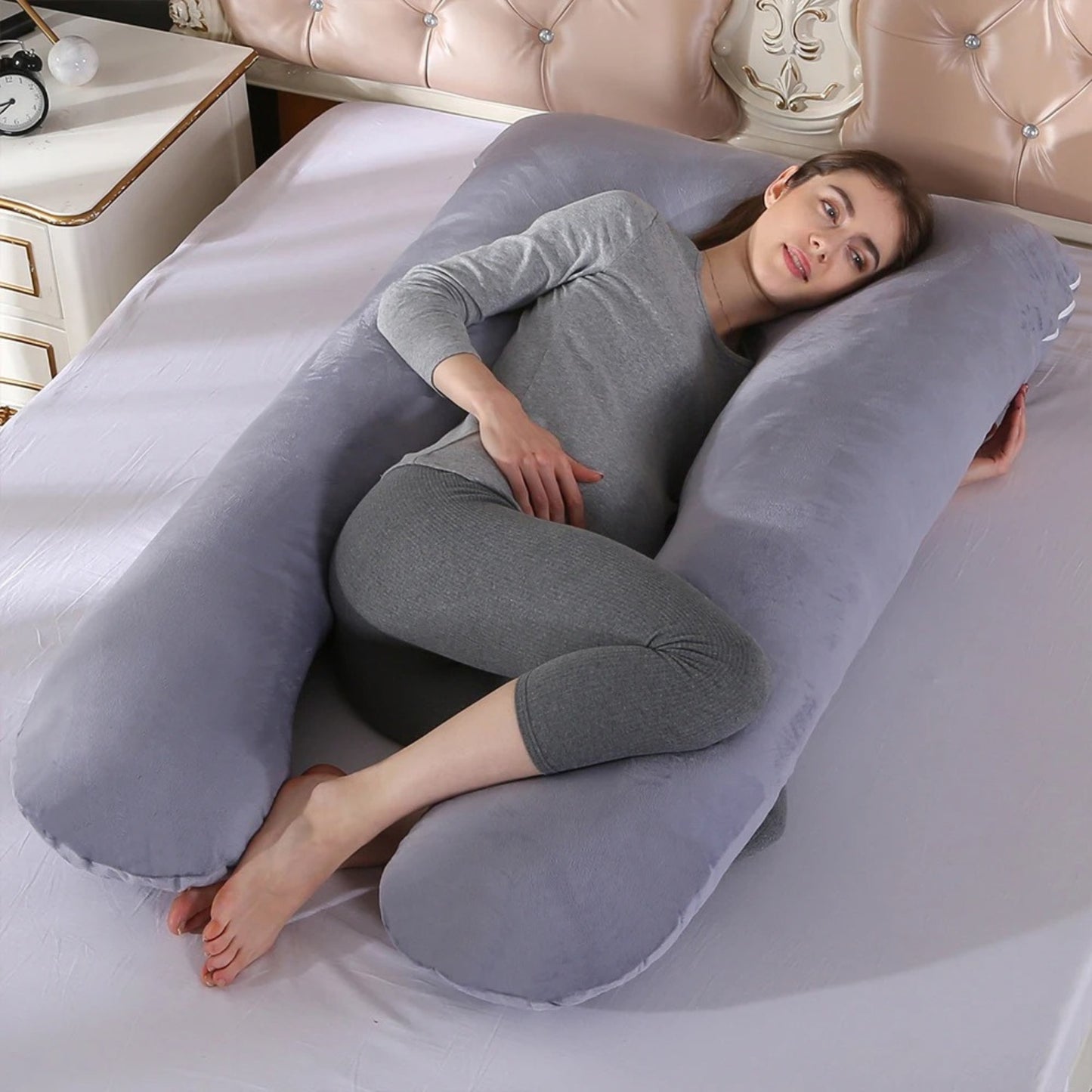 Coussin de grossesse ergonomique