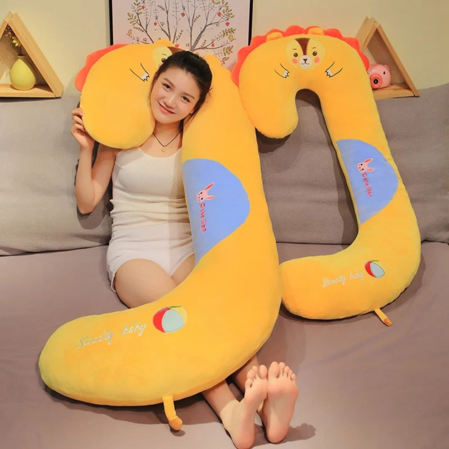 Coussin de grossesse multifonction