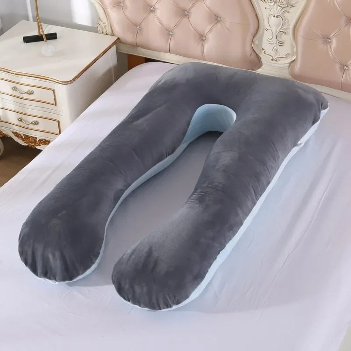 Coussin de grossesse en U