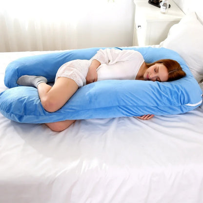Coussin de grossesse en U