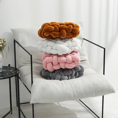 Coussin canapé doux tissé main