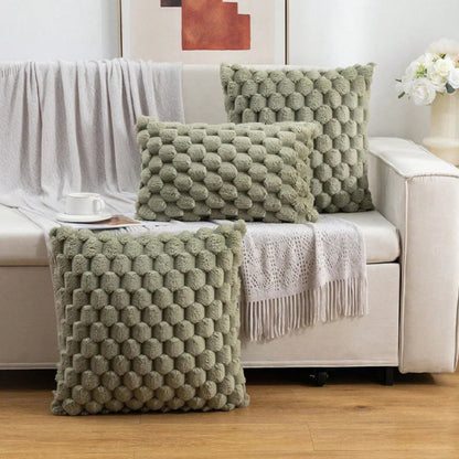 Coussin canapé en peluche confortable