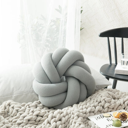Coussin canapé noeud en coton