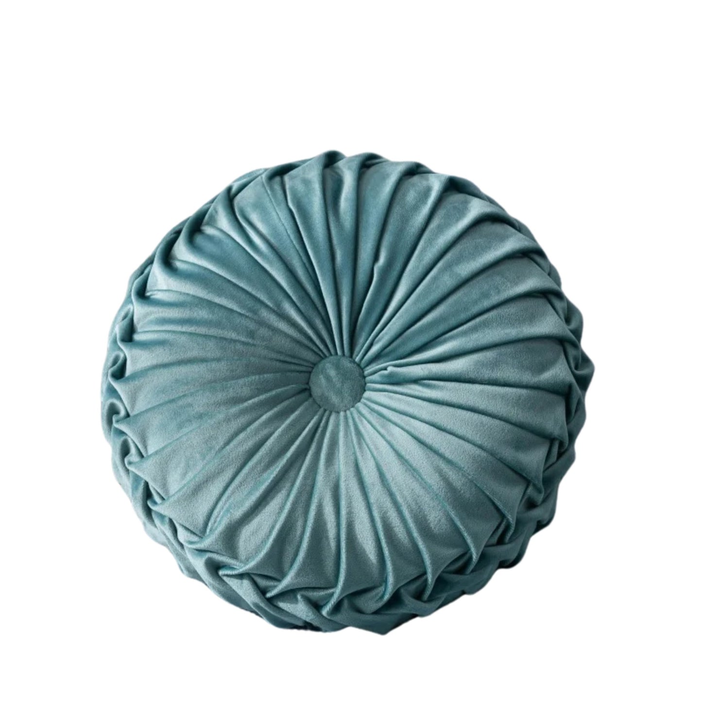 Coussin canapé rond en velours