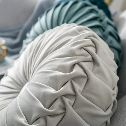 Coussin canapé rond en velours