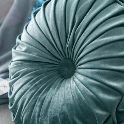 Coussin canapé rond en velours