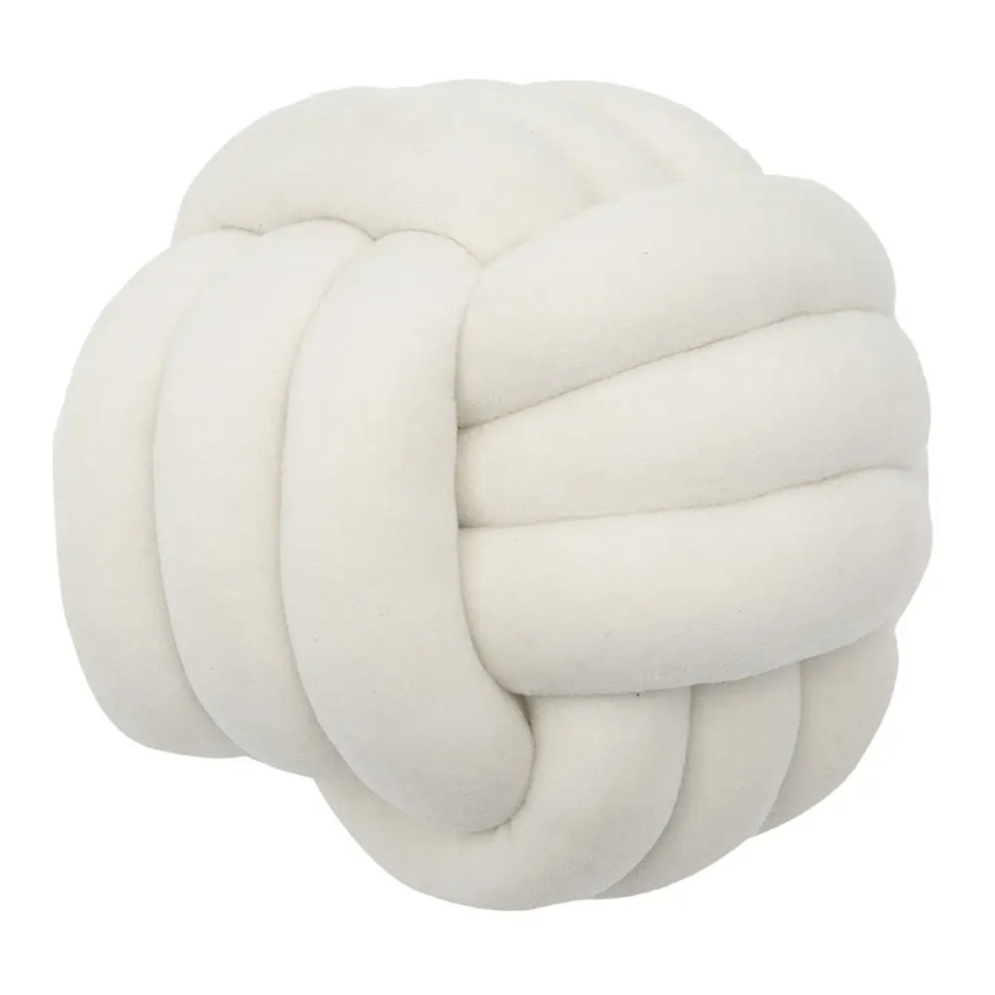 Coussin canapé rond et noué