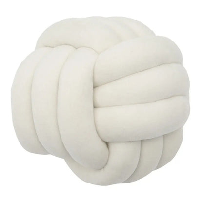 Coussin canapé rond et noué