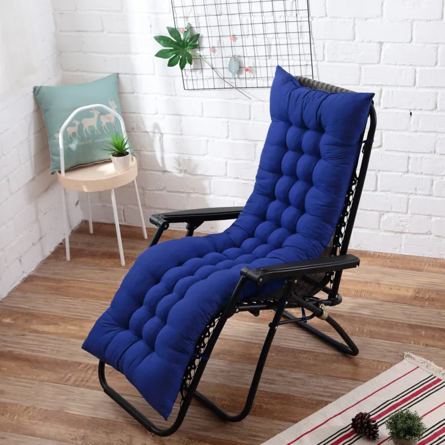 Coussin chaise confortable long et inclinable