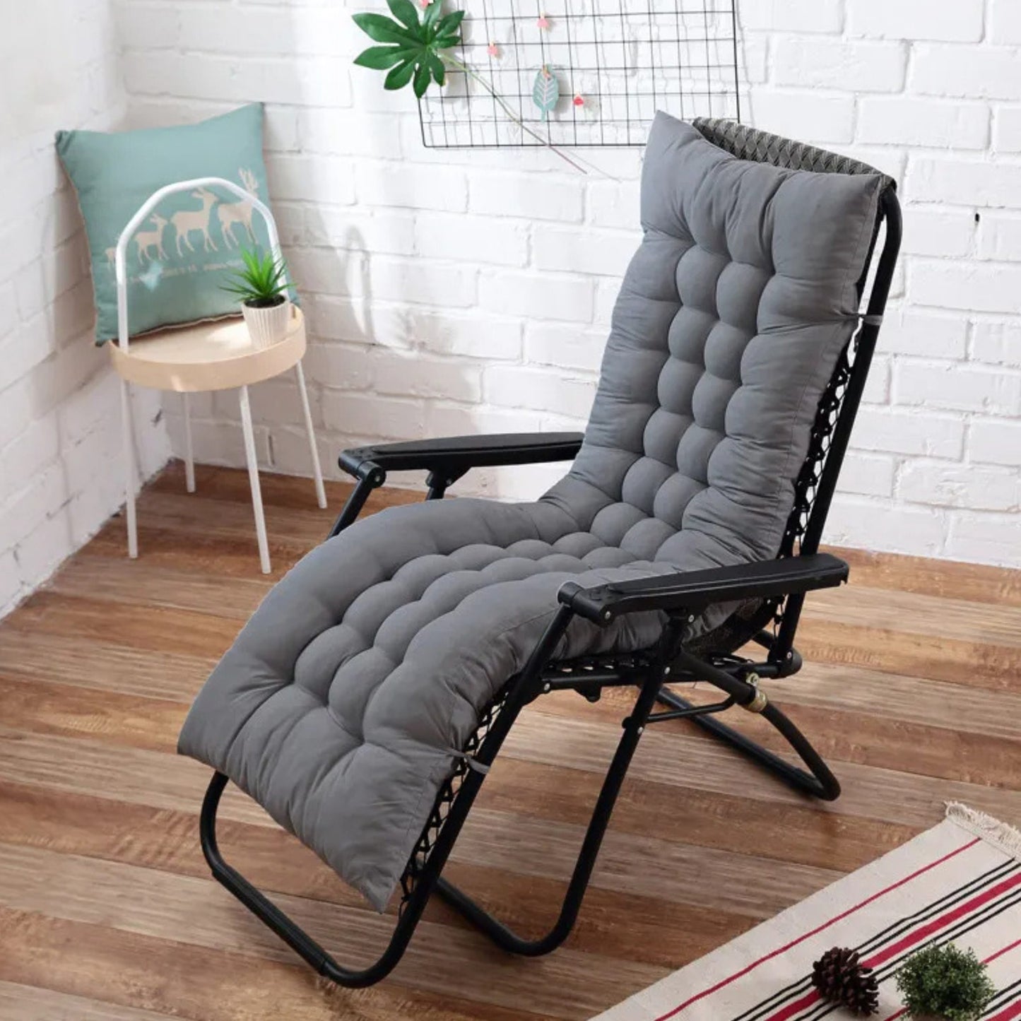 Coussin chaise confortable long et inclinable