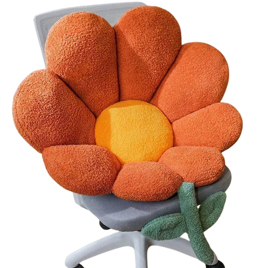 Coussin chaise pour assise lombaire en forme de fleurs