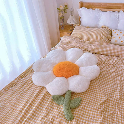 Coussin chaise pour assise lombaire en forme de fleurs
