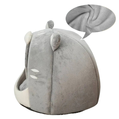 Coussin chat doux, chaud et confortable