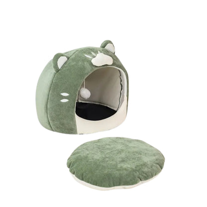 Coussin chat doux, chaud et confortable