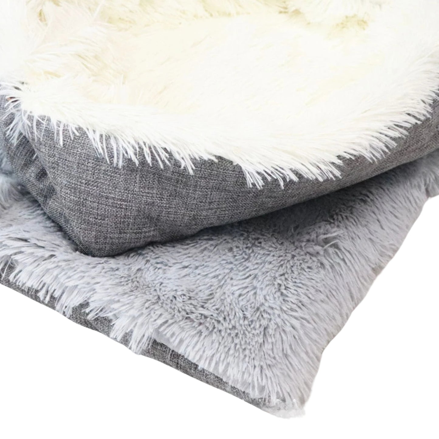 Coussin chat doux pliable et lavable