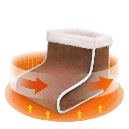 Coussin chauffant confortable pour les pieds