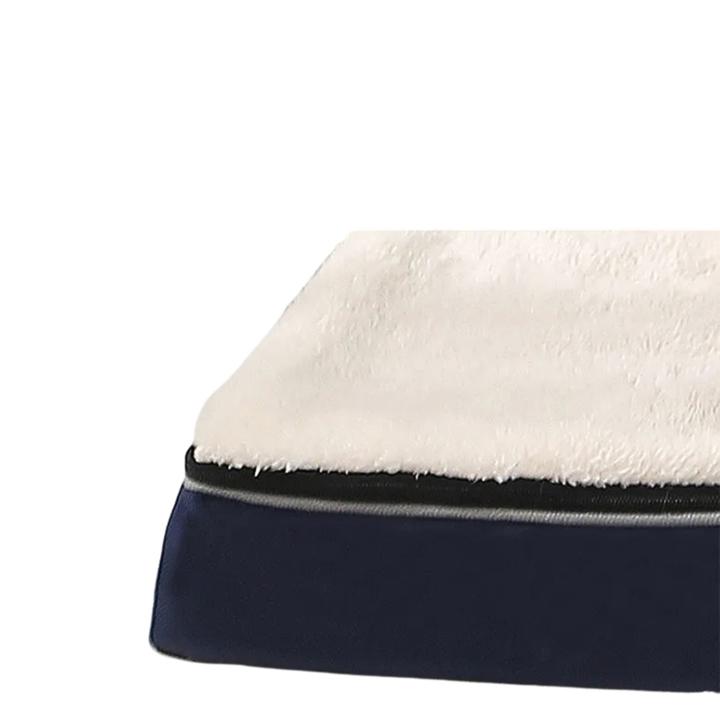 Coussin chien à mémoire de forme lavable