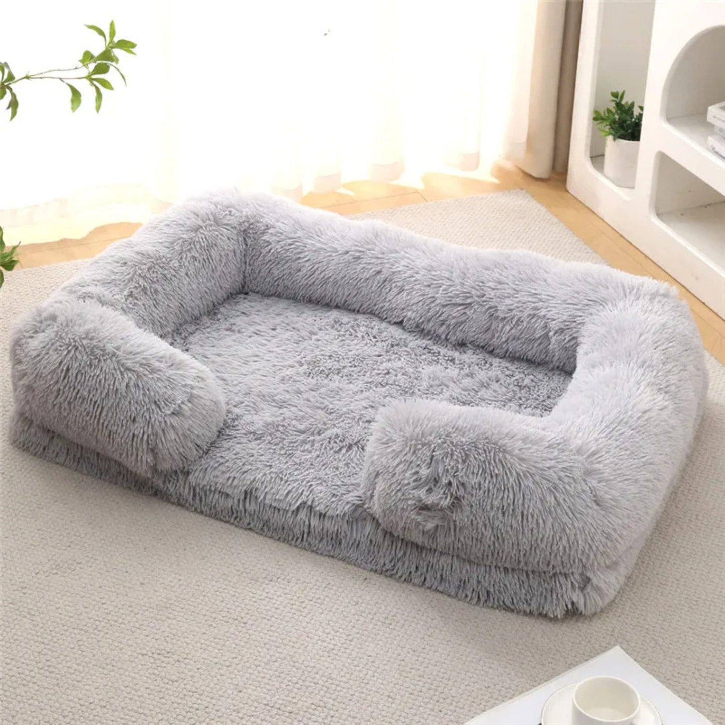 Coussin chien chaud et confortable