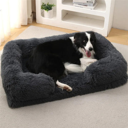 Coussin chien chaud et confortable