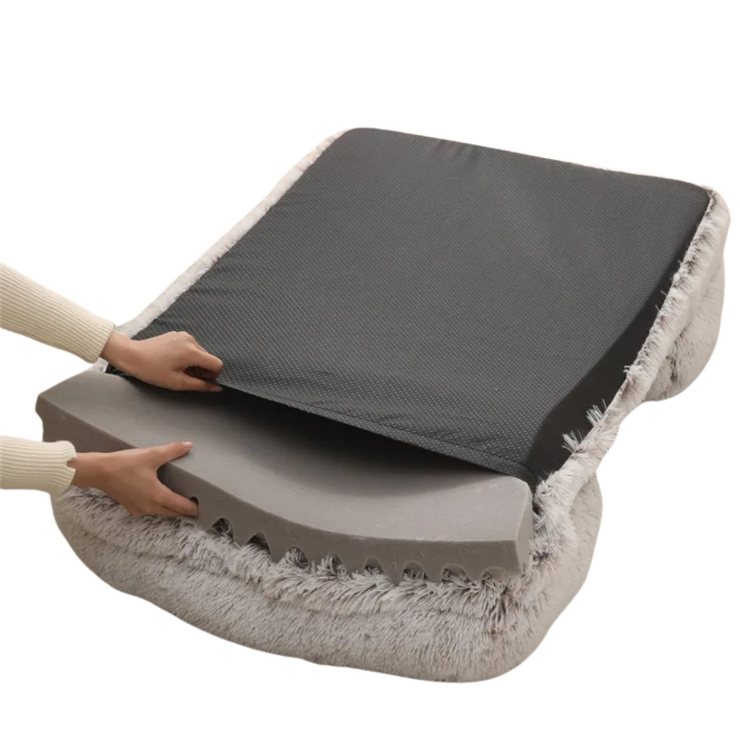 Coussin chien chaud et confortable