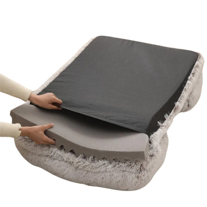 Coussin chien chaud et confortable