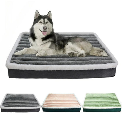 Coussin chien doux avec fermeture eclair