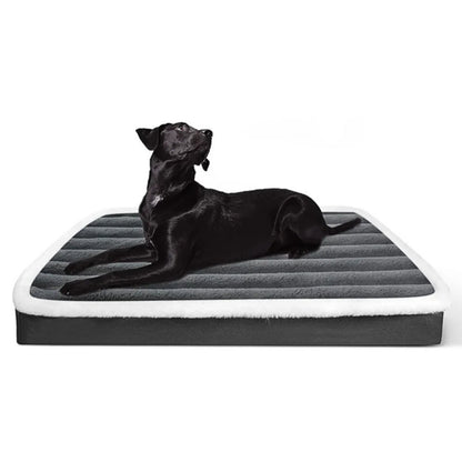 Coussin chien doux avec fermeture eclair