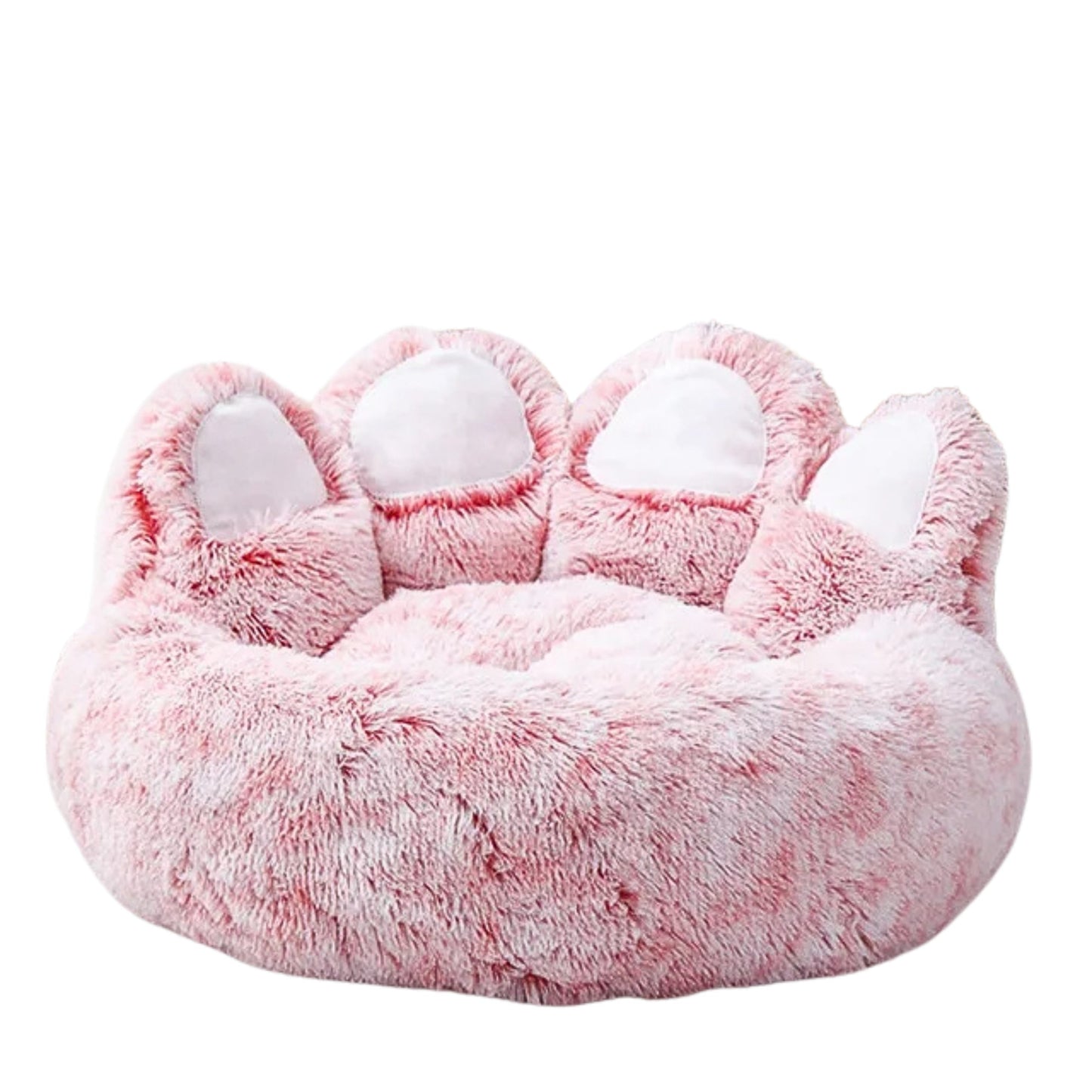 Coussin chien moelleux en patte d'ours
