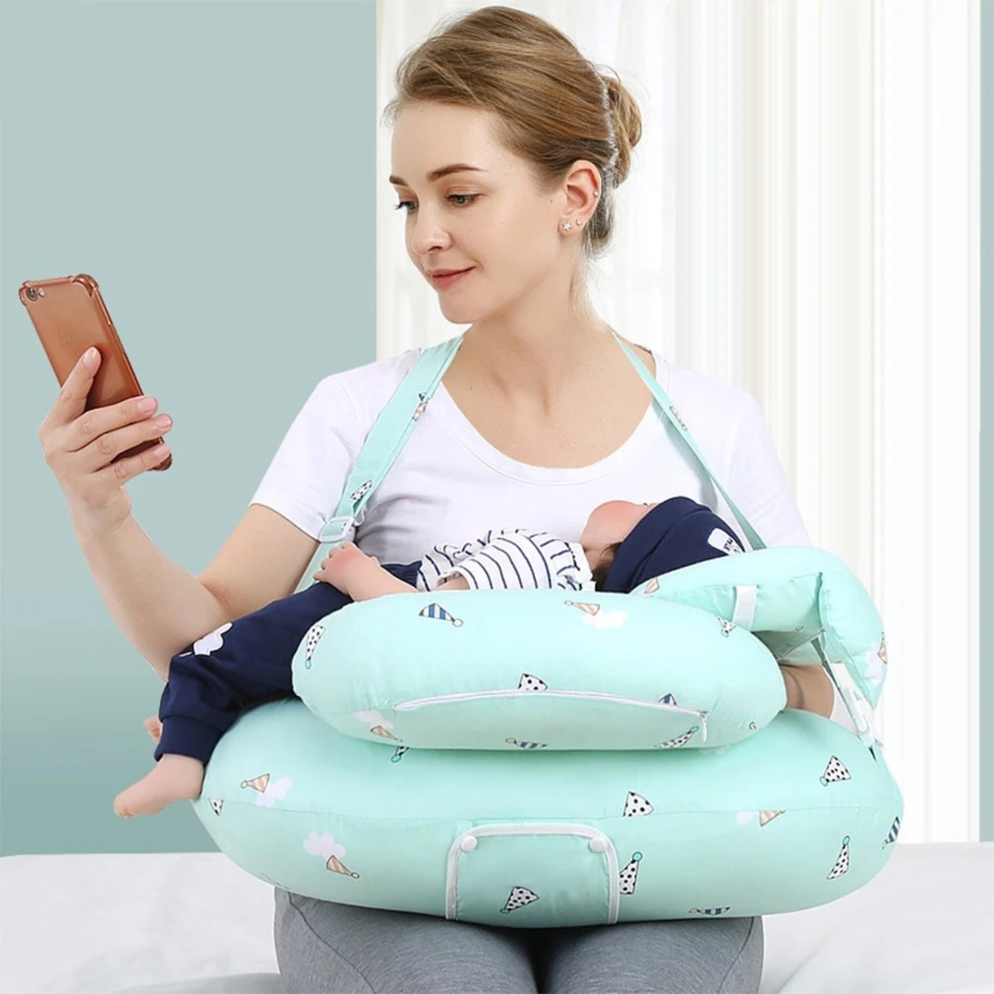 Coussin d'allaitement réglable