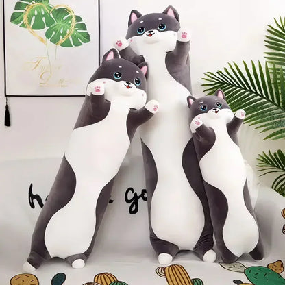 Coussin de grossesse en forme de chat