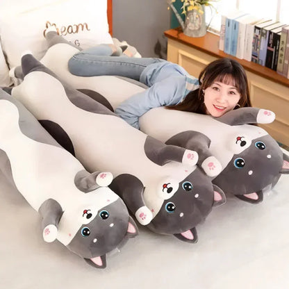 Coussin de grossesse en forme de chat