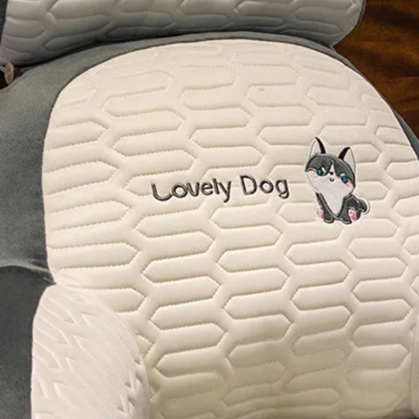 Coussin de lecture avec motifs et lavable