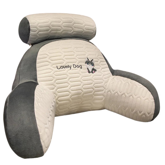 Coussin de lecture avec motifs et lavable