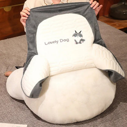 Coussin de lecture avec motifs et lavable