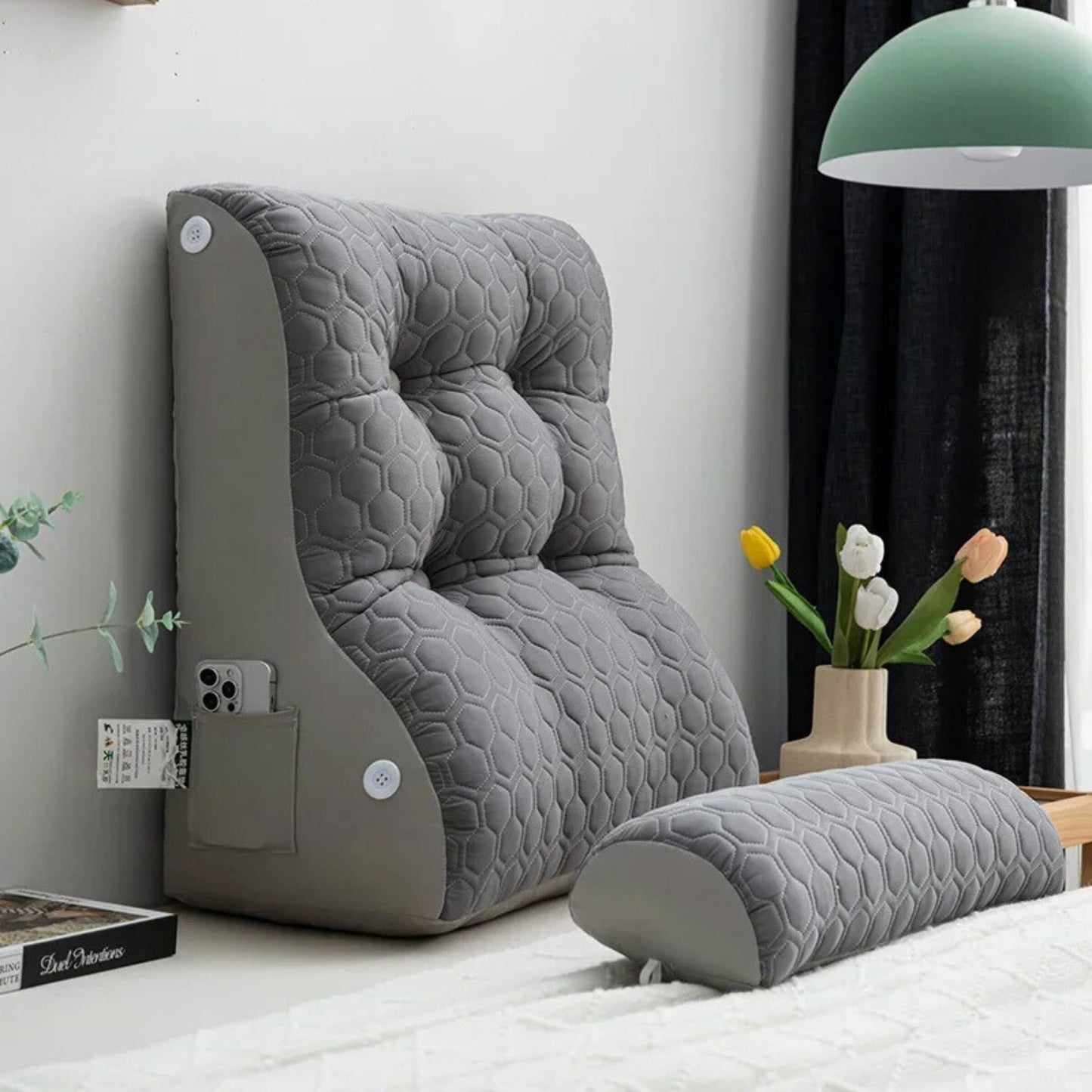 Coussin de lecture design amovible tout confort