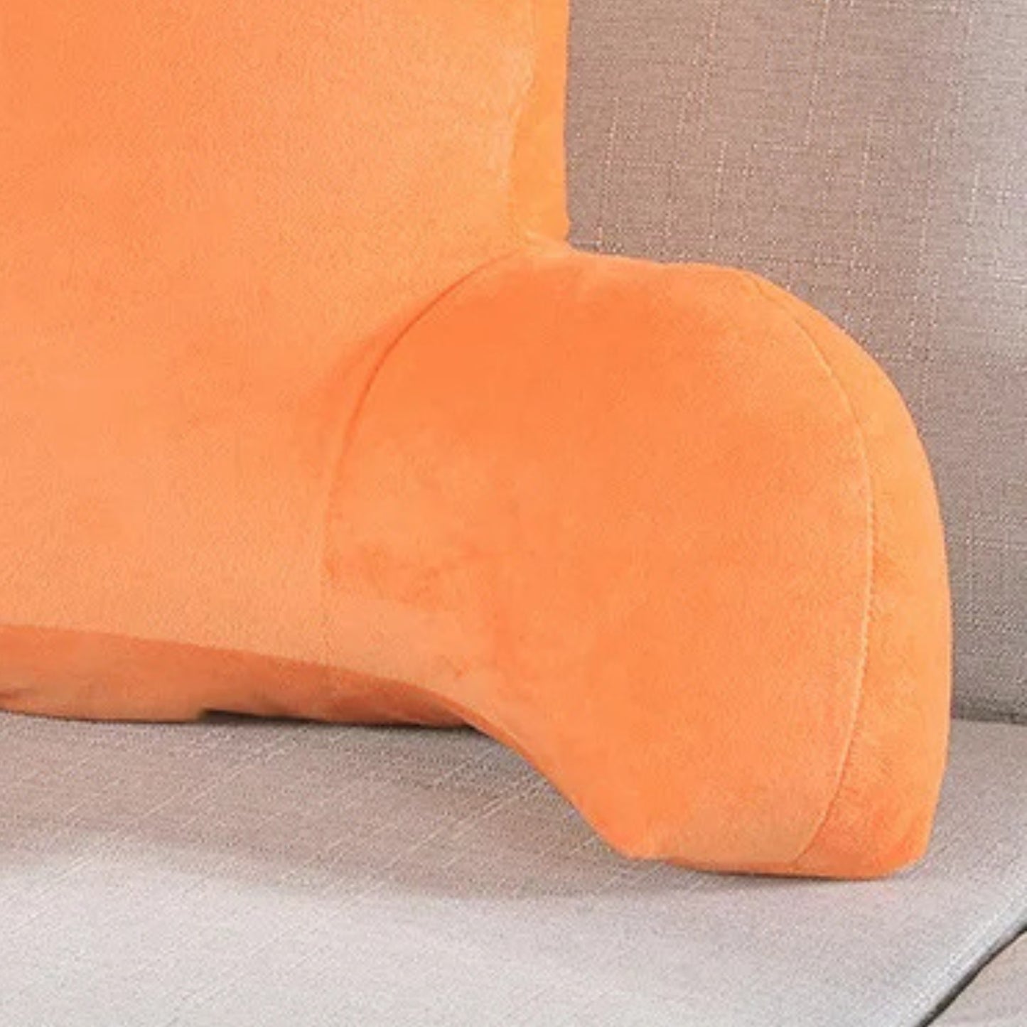 Coussin de lecture polyvalent avec accoudoir