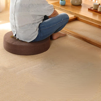 Coussin de méditation lavable avec fleurs