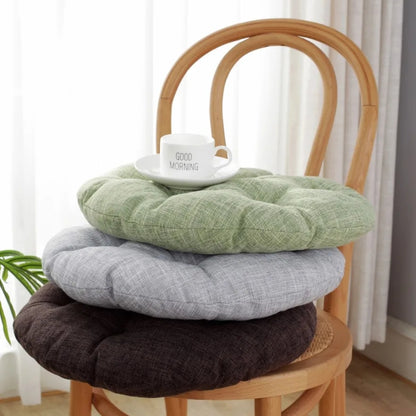Coussin de méditation rond de couleurs