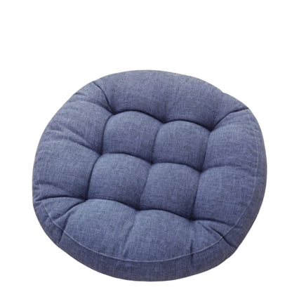 Coussin de méditation rond de couleurs