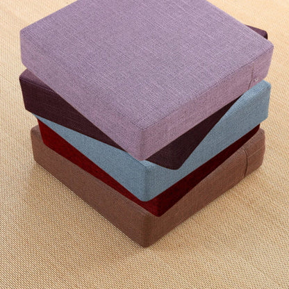Coussin de sol carré pour méditation