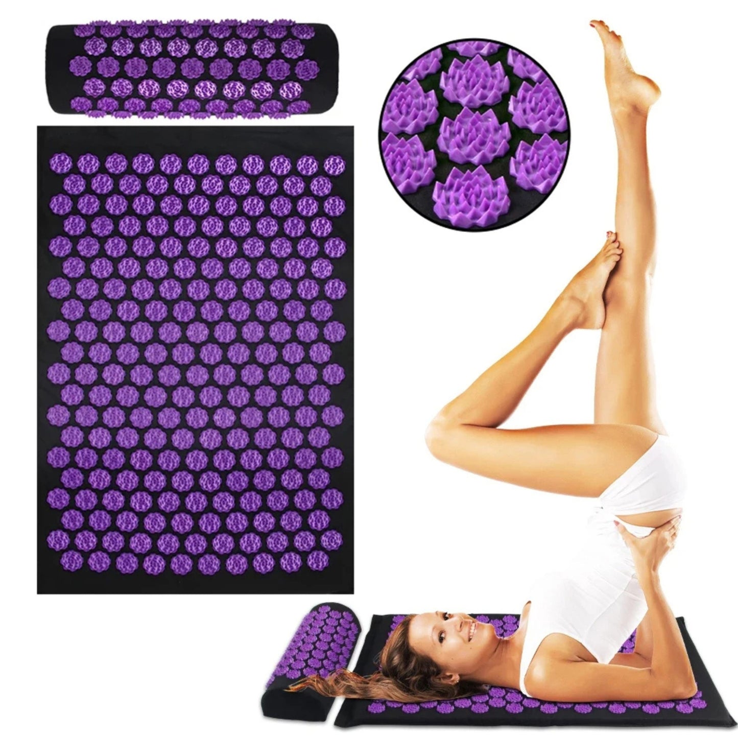 Coussin de sol d'accupression fitness