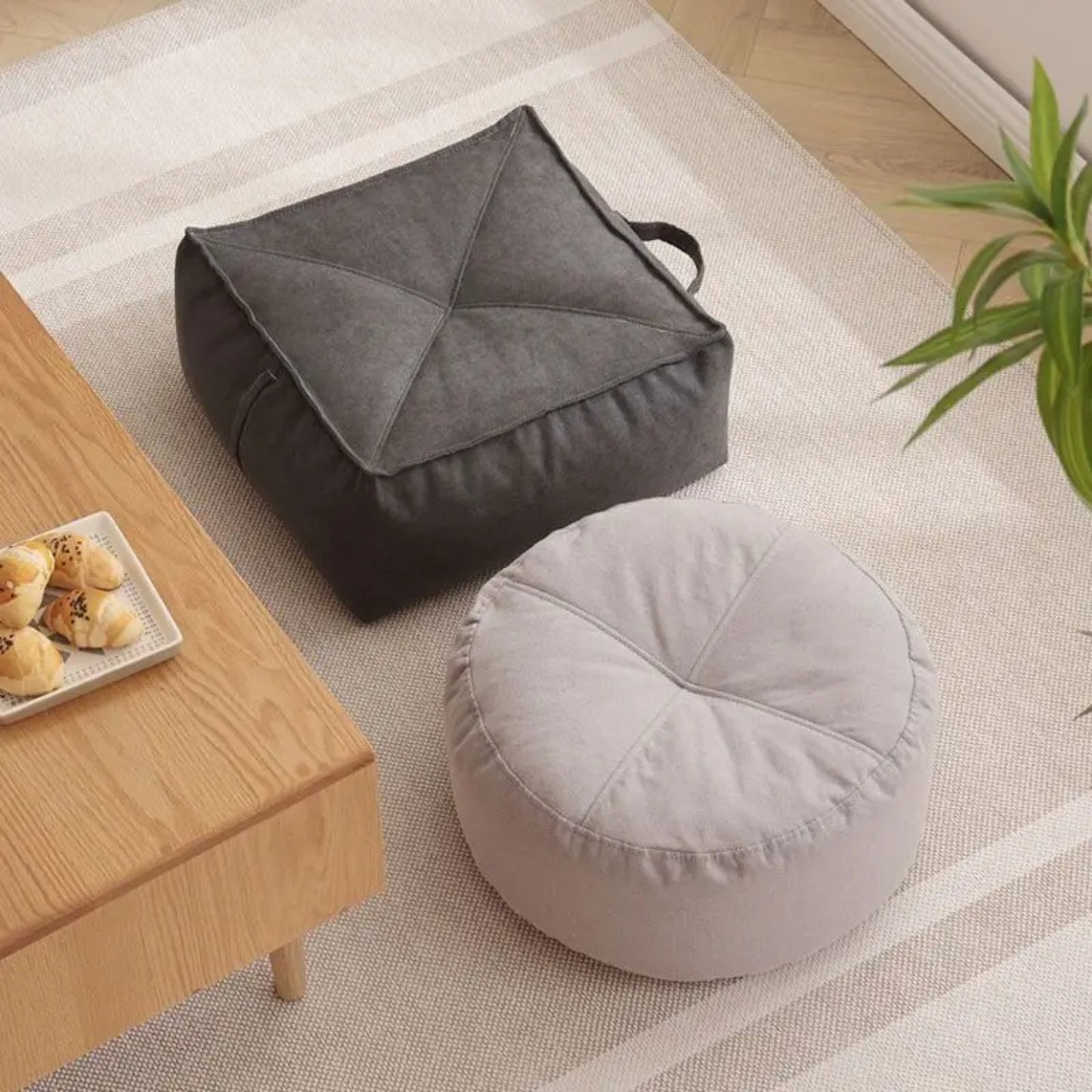 Coussin de sol futon japonais
