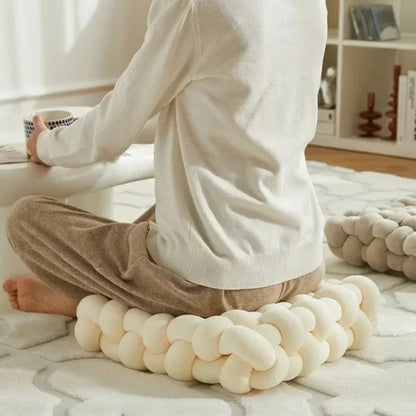 Coussin de sol nordique en peluche