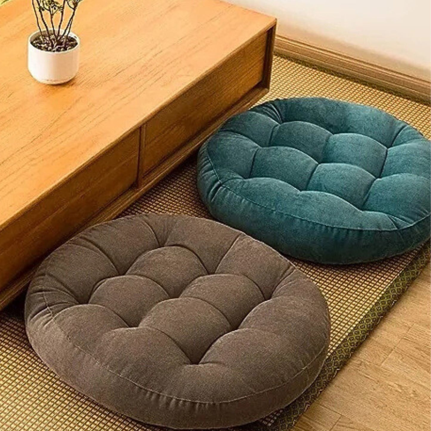 Coussin de sol pour yoga et méditation