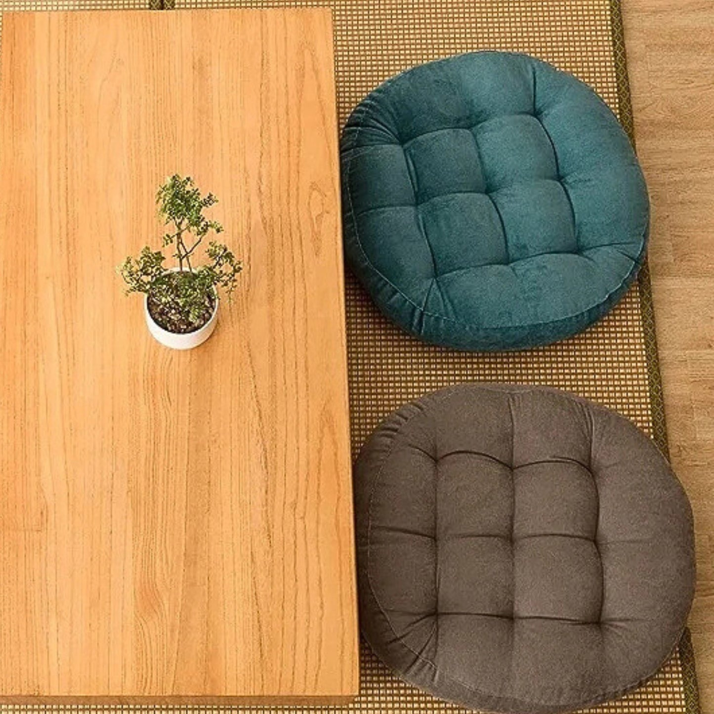 Coussin de sol pour yoga et méditation