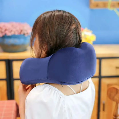 Coussin de voyage doux à mémoire de forme